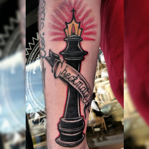 Explore celestial tattoo ideas, creative tattoo ideas in Kearney, available at Bread N Butter Tattoo