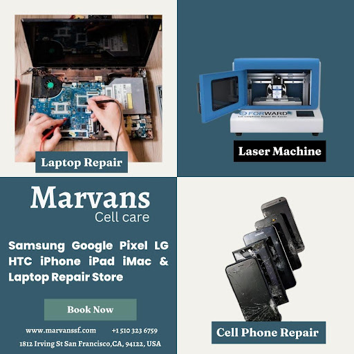 Marvans Cell Care iPhone iPad Samsung Google Pixel LG HTC MacBook & Laptop Repair Store image