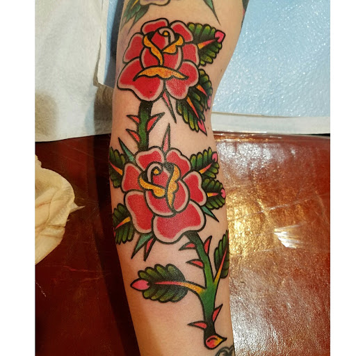 Explore archangel michael tattoo ideas, creative tattoo ideas in Reno, available at Aces Tattoo