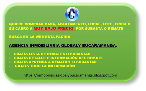 agencia inmobiliaria globaly bucaramanga