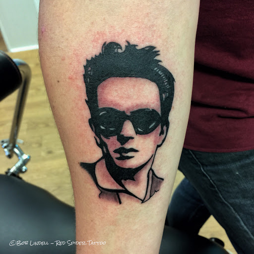 Explore rip sister tattoo ideas, creative tattoo ideas in Putnam, available at Red Spider Tattoo