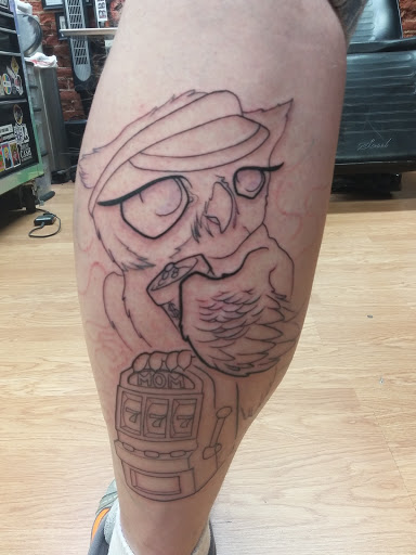Explore japanese writing tattoo ideas, creative tattoo ideas in Dubuque, available at The Crows Nest