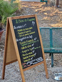 Menu du Le Chêne de l’Empereur chez calou à Grasse