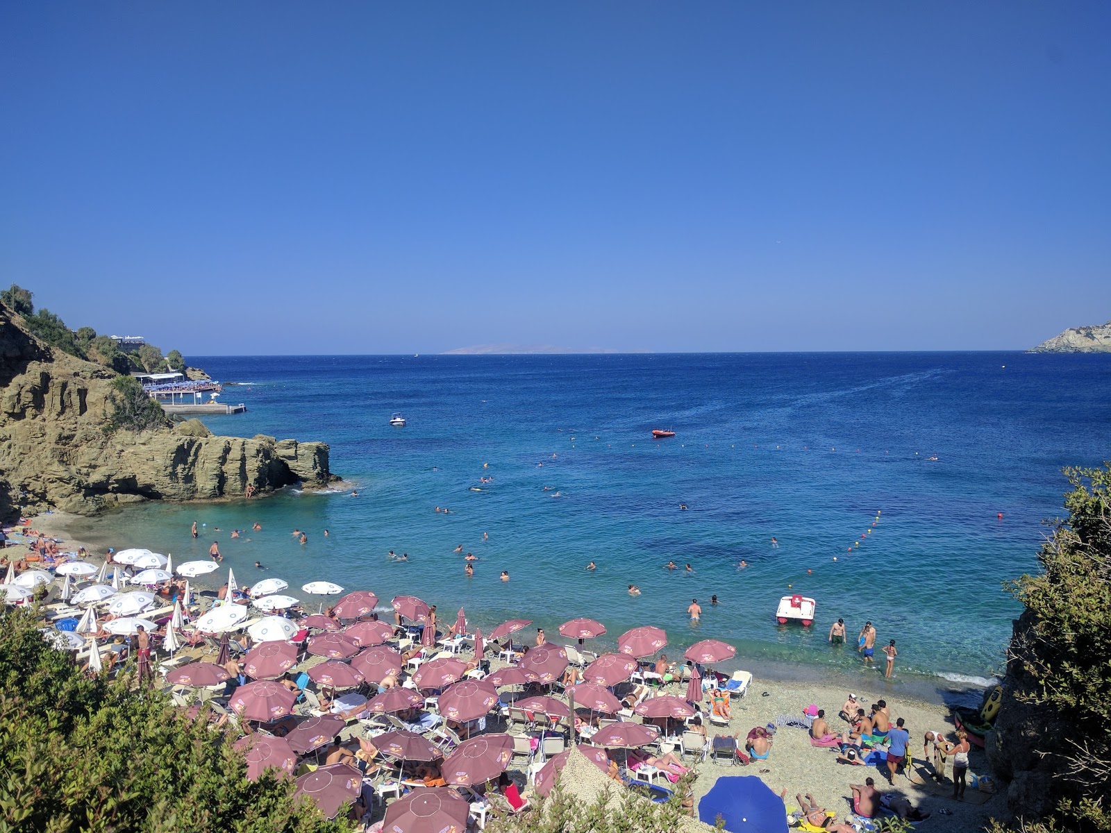 Paralia Psaromoura'in fotoğrafı ve yerleşim