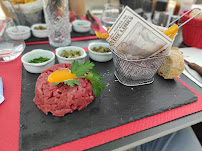 Steak tartare du Restaurant français La Côte à l'Os à Saint-Paul-lès-Dax - n°4