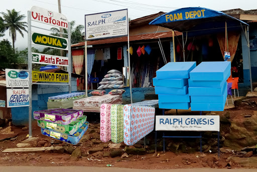 RALPH GENESIS Foam depot and interiors, Old Enugu-Port Harcourt Road 45 Market Road, N.A. Quarters, opposite MAYO Hospital, Awgu, Nigeria, Cell Phone Store, state Enugu
