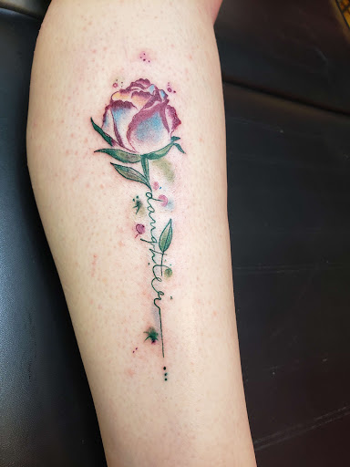 Explore wolf tattoo ideas for men, creative tattoo ideas in Phenix City, available at Skin Traditions Tattoo Studio