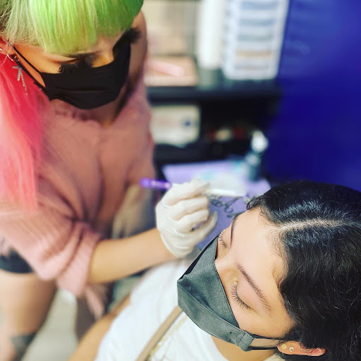 Explore forearm tattoo ideas for women, creative tattoo ideas in Roseville, available at Sacred Arrow Studio