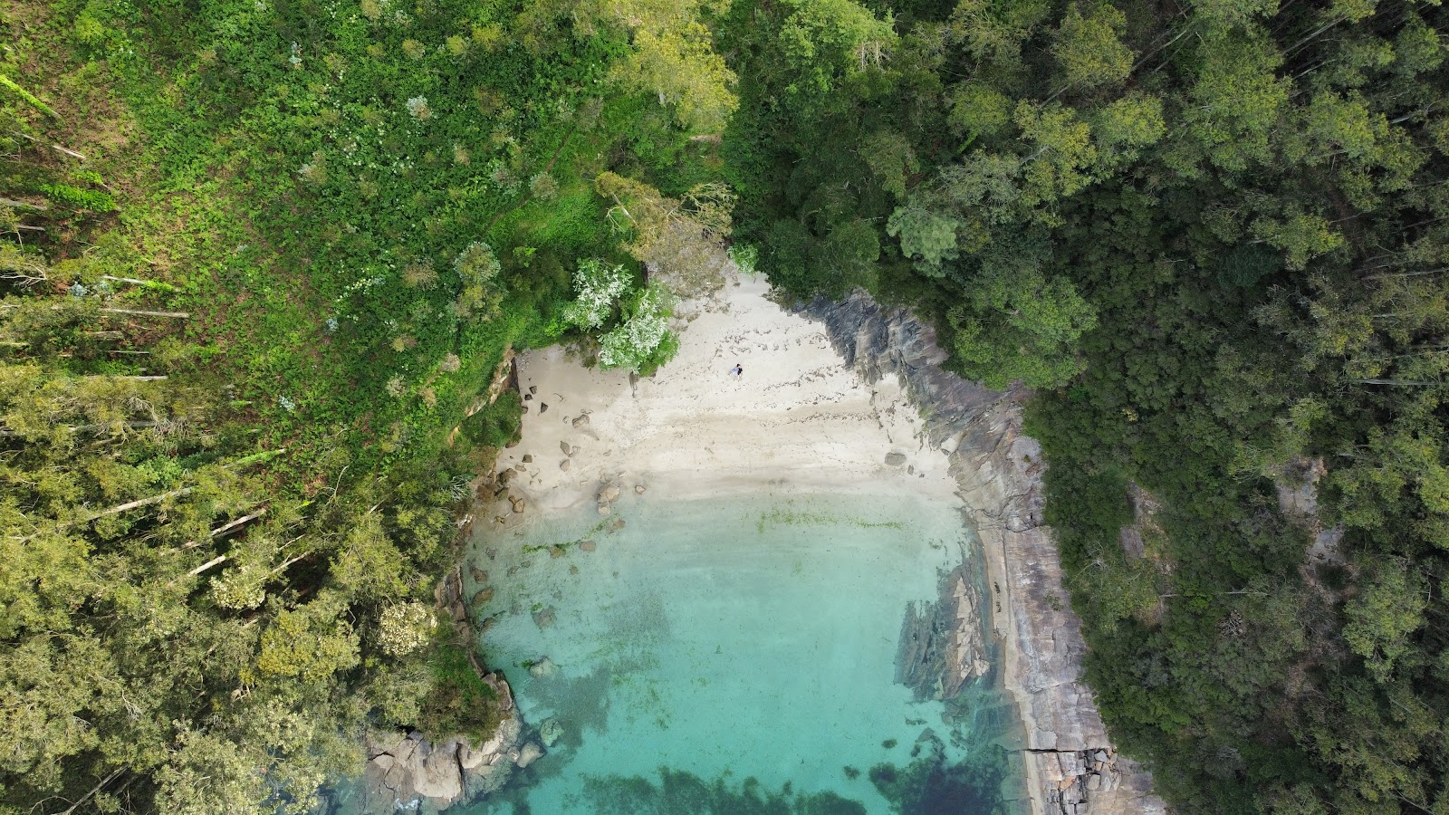 Praia de Area de Mina Senora'in fotoğrafı ve güzel manzarası