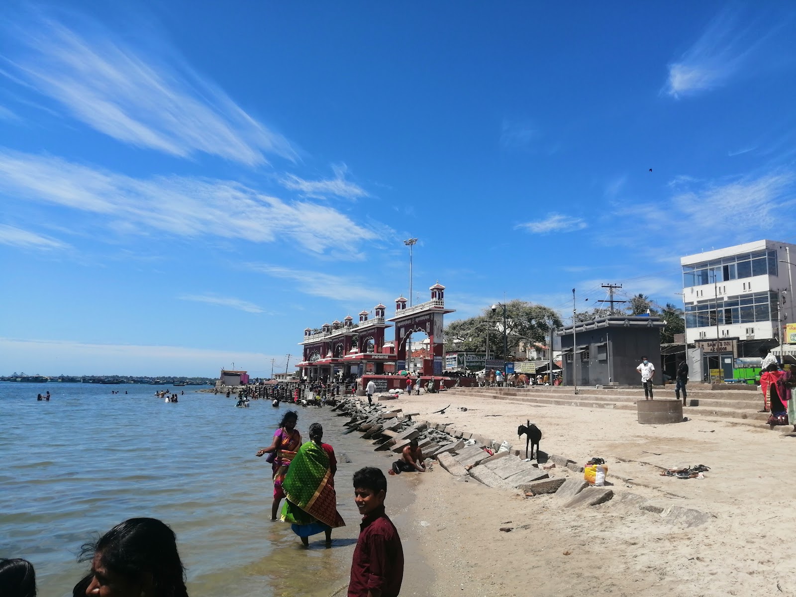 Fotografija Rameshwaram Sea Shore Beach udobje območja