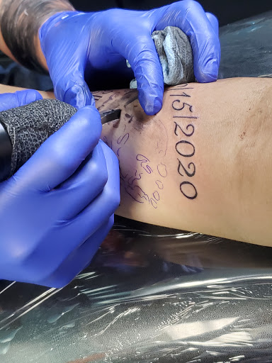 Explore butterfly foot tattoo ideas, creative tattoo ideas in El Paso, available at Santa Rosa Tattoo Studio