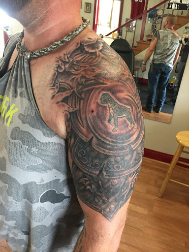 Tattoo Shop «Grasshopper Tattoo Studio», reviews and photos, 8805 IN-64, Georgetown, IN 47122, USA