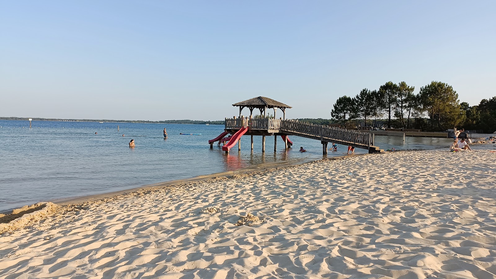 Plage de Maguide Biscarrosse'in fotoğrafı çok temiz temizlik seviyesi ile