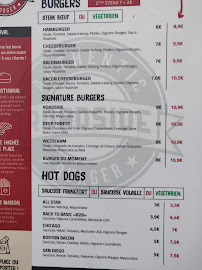 Roadside | Burger Restaurant Laval à Laval menu