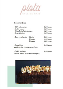 Restaurant brunch Pista Cycling Café à Bédoin - menu / carte