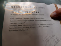 Locanda Perbellini al mare à Montallegro carte