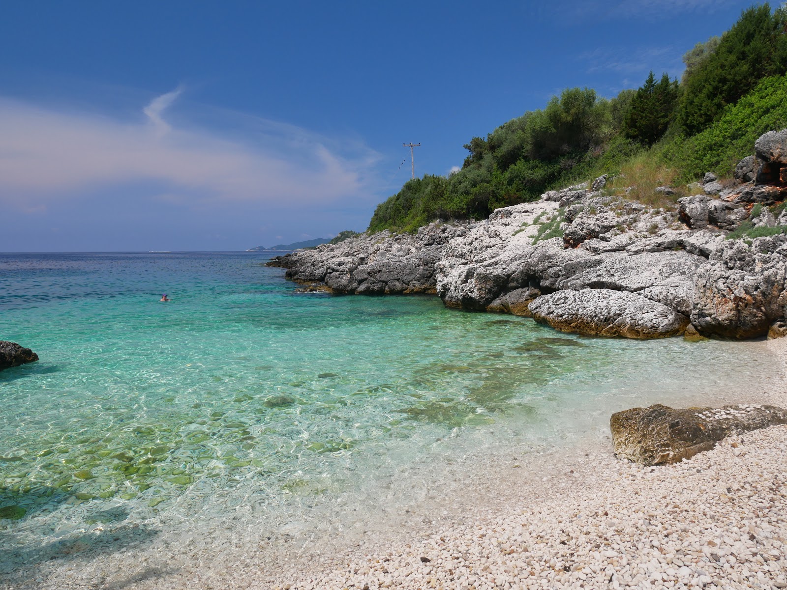 Foto av Spiaggia med en liten vik