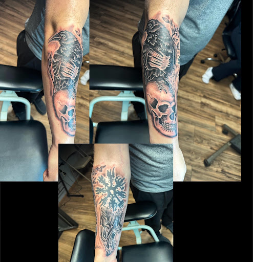 Explore black sheep tattoo ideas, creative tattoo ideas in Hudson Falls, available at ALTERED ADDICTION TATTOOS