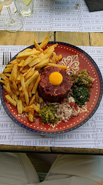 Steak tartare du Restaurant Le Paparazzo à Gruissan - n°7