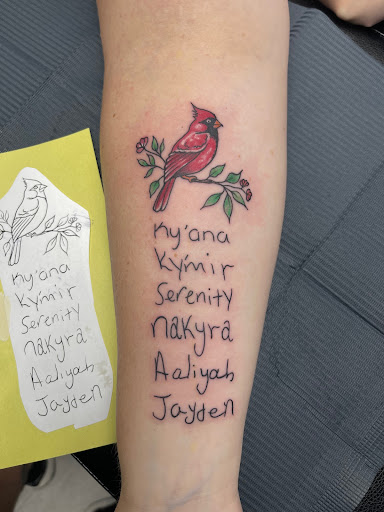 Explore arm tattoo sleeve ideas, creative tattoo ideas in Wake Forest, available at Revelation Ink Tattoo and Piercing