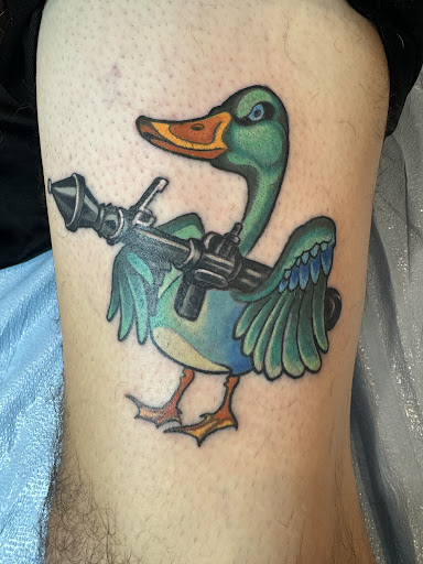 Explore cover up ideas for dark tattoos, creative tattoo ideas in Richmond, available at Loose Screw Tattoo