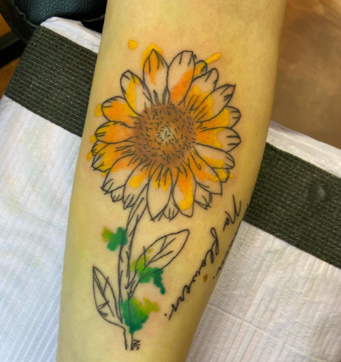 Explore mens shoulder tattoo ideas, creative tattoo ideas in Aledo, available at Elevated Tattoo & Piercing