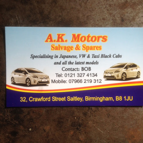 Reviews of AK Motors in Birmingham - Auto glass shop