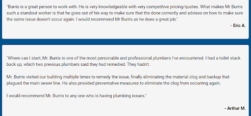 Plumber «Burris and Sons», reviews and photos, 7850 S Colfax Ave, Chicago, IL 60649, USA