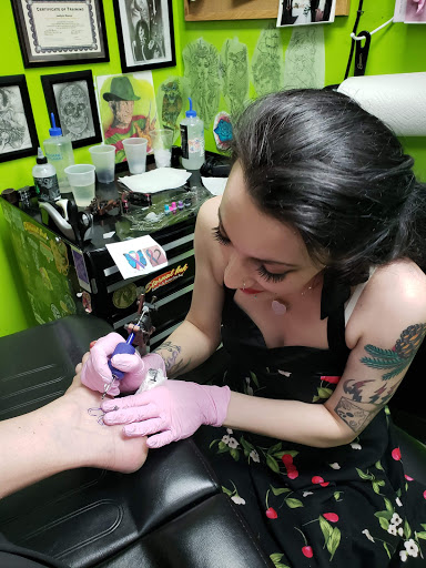 Explore bear tattoo ideas for men, creative tattoo ideas in Frostburg, available at Independent Ink Tattoo