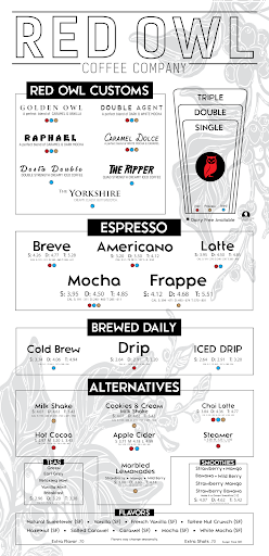 Coffee Shop «Red Owl Coffee Co», reviews and photos, 108 E Northside Dr, Valdosta, GA 31602, USA