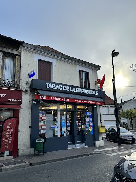 Tabac de la République à Aulnay-sous-Bois (Seine-Saint-Denis 93)