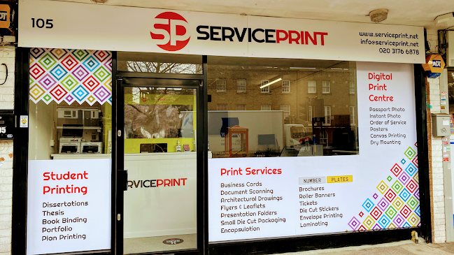 Reviews of Service Print Ltd in London - Copy shop