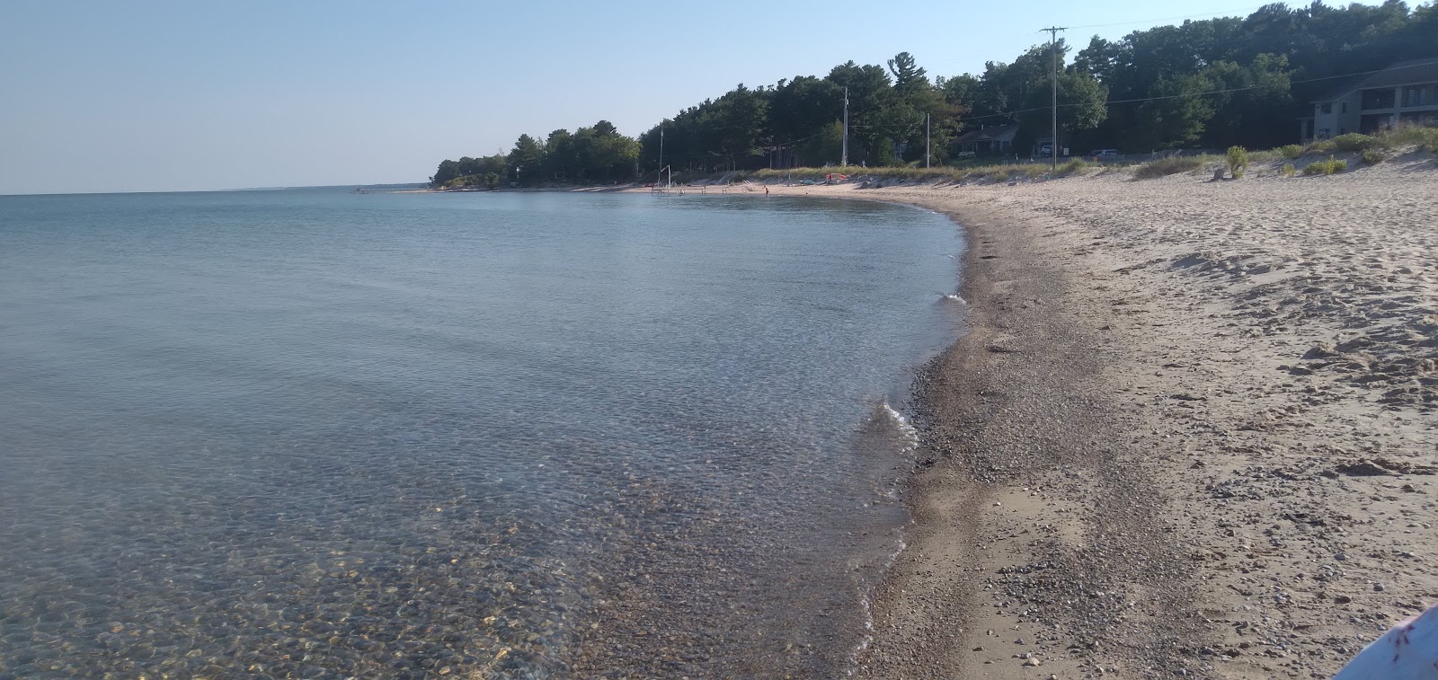Photo of Old Bathing Beach and the settlement