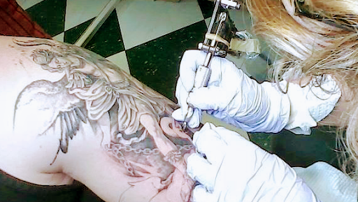 Explore long distance friendship tattoo ideas, creative tattoo ideas in Glen Head, available at Twin Moon Creations