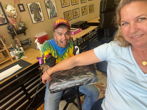 Explore tattoo ideas for happiness, creative tattoo ideas in San Diego, available at Above All Tattoo - Pacific Beach