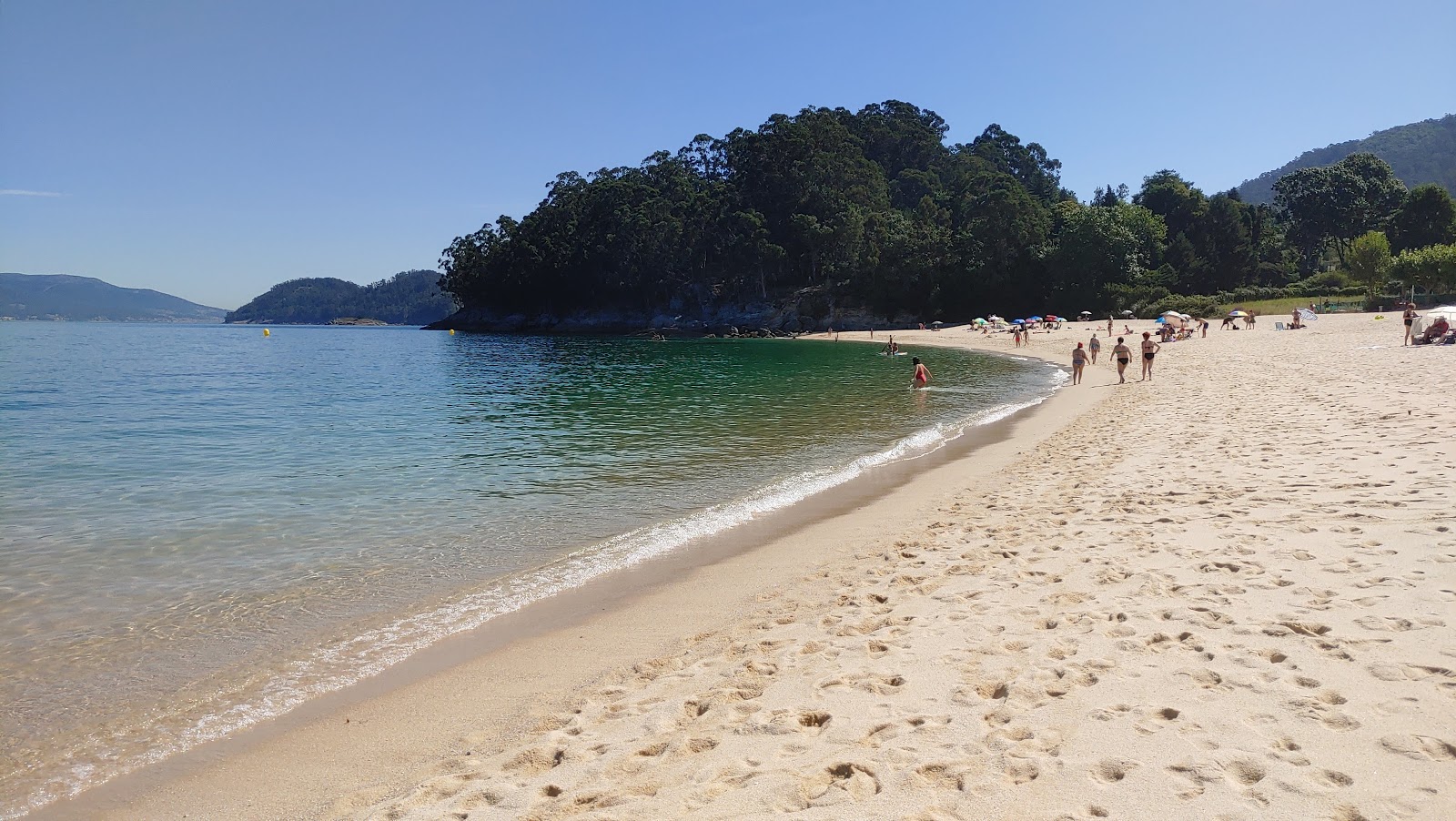Foto di Praia Agrelo Portomaior - luogo popolare tra gli intenditori del relax