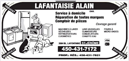 Lafantaisie Alain Service de Réparation électroménager