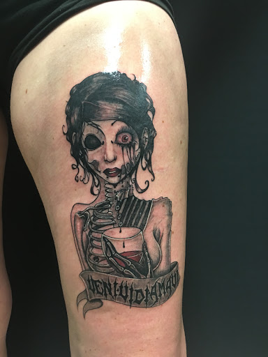 Explore hand mens tattoo ideas, creative tattoo ideas in Cranford, available at Inklightened Tattoo & Piercing