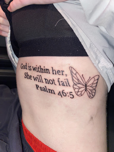 Explore tattoo ideas on the side, creative tattoo ideas in Lubbock, available at Hold Fast Tattoo Parlour