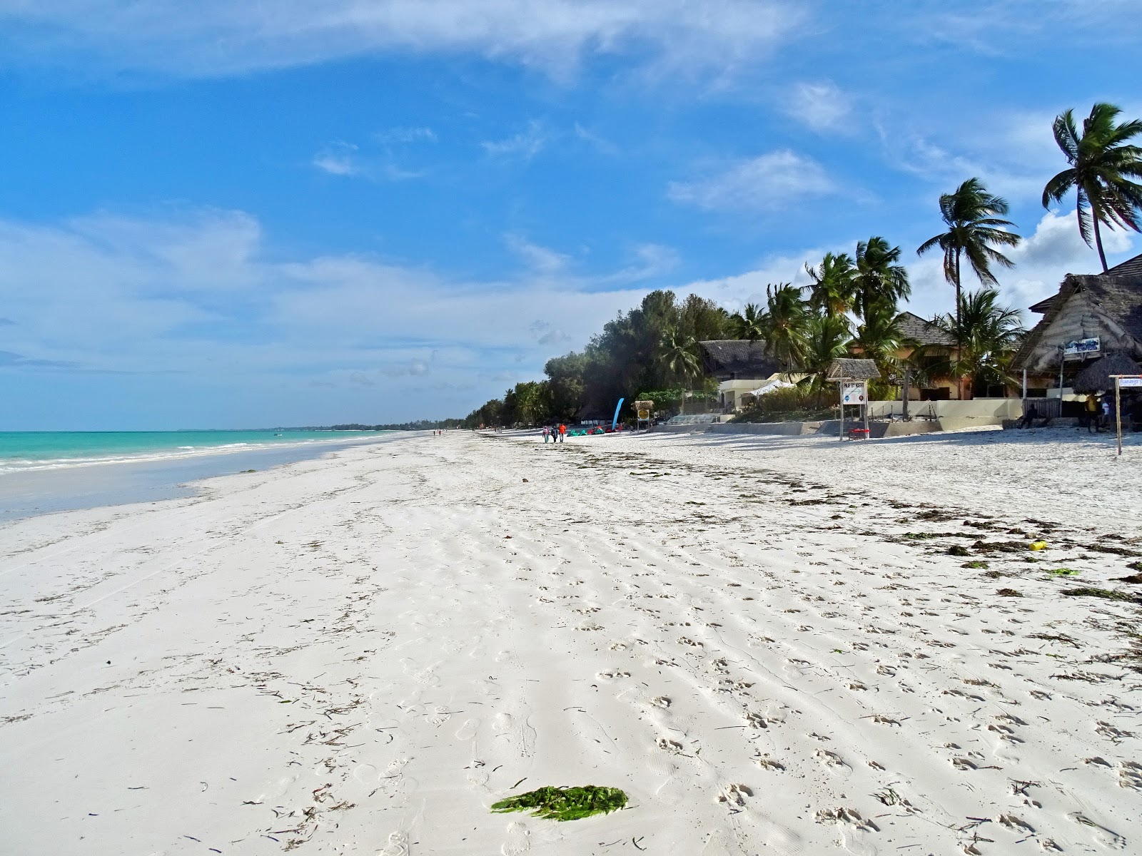 Photo of Paje Beach with white fine sand surface