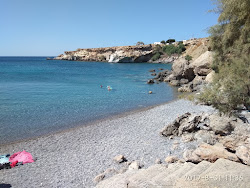 Anaskelou beach'in fotoğrafı küçük koy ile birlikte