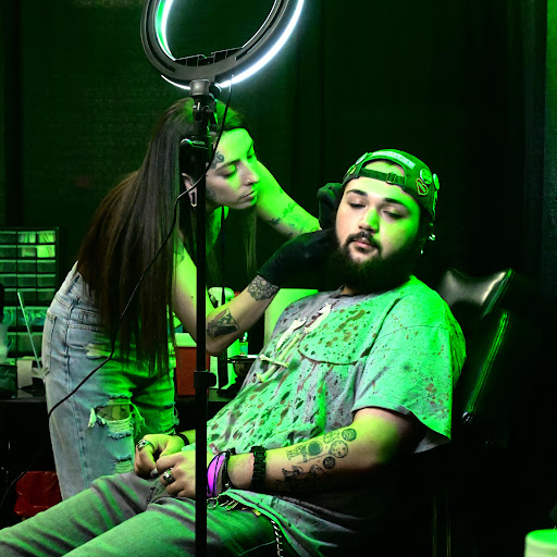 Explore forearm arm tattoo ideas, creative tattoo ideas in Springfield, available at Nuclear Crayon Tattoo & Piercing