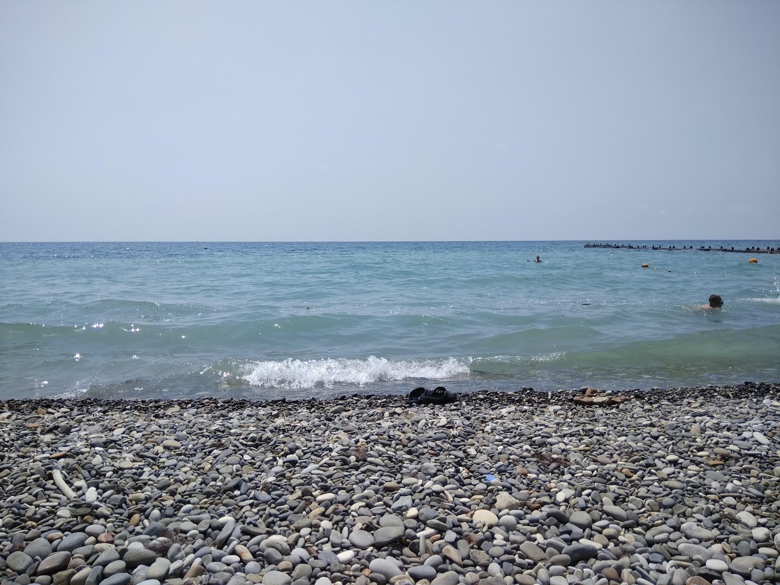 Foto van Zorka beach met enigszins schoon niveau van netheid