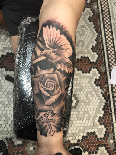 Explore gemini constellation tattoo ideas, creative tattoo ideas in Junction City, available at New Era Tattoo Studio