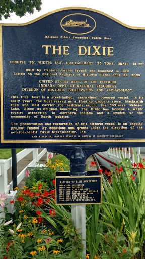 Tourist Attraction «Dixie Boat», reviews and photos, 401 S Dixie Dr, North Webster, IN 46555, USA