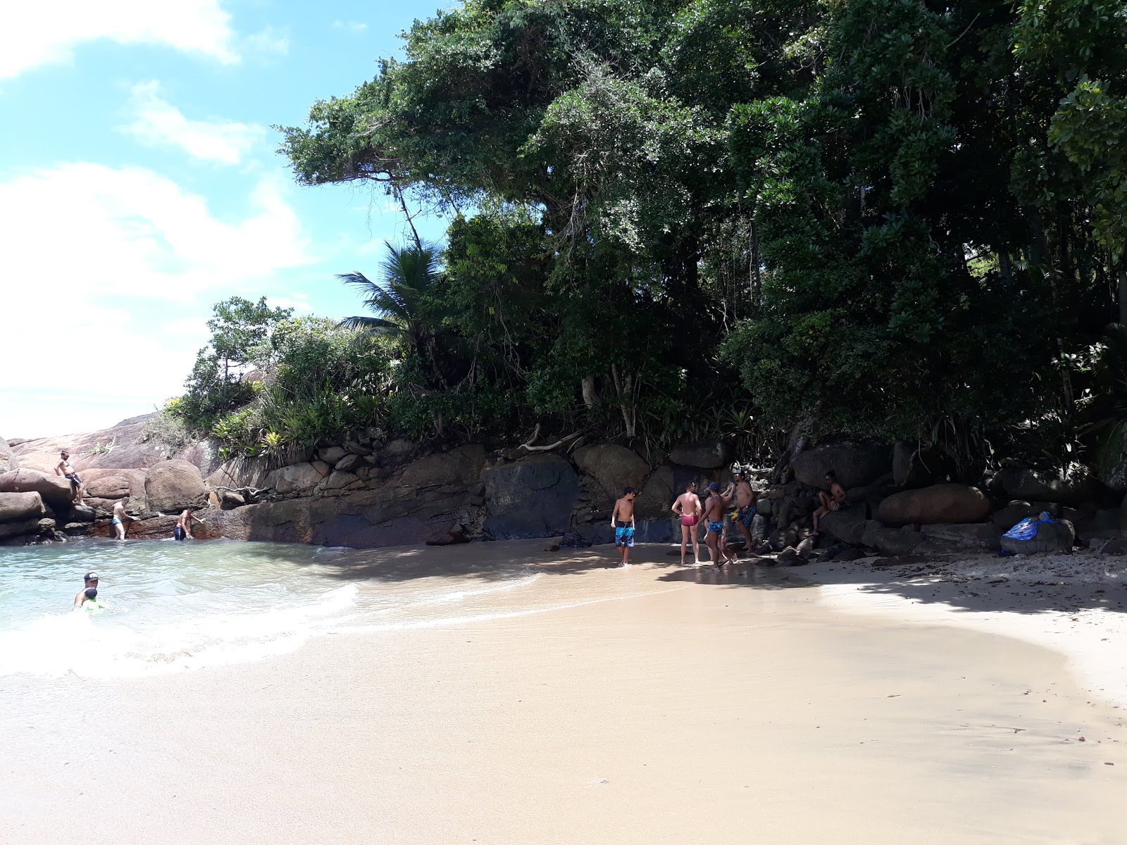 Photo of Portuguese Beach surrounded by mountains