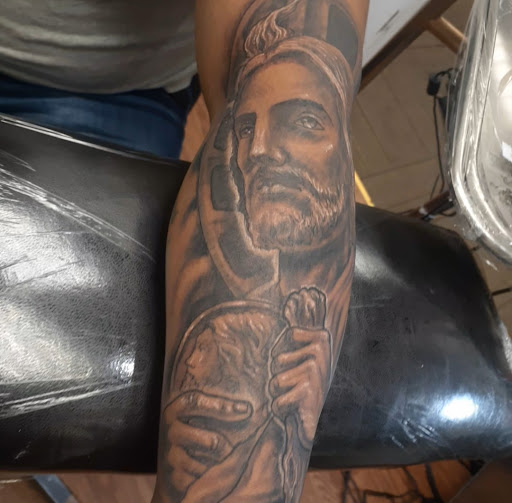 Explore mimikyu tattoo ideas, creative tattoo ideas in New Brunswick, available at Art & Tattoo Emporium