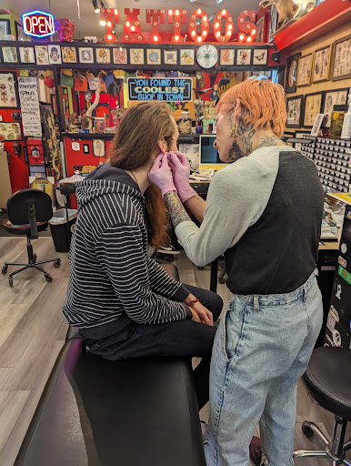Explore alice in chains tattoo ideas, creative tattoo ideas in Pittsburgh, available at Sinners & Saints - Tattoo Shop