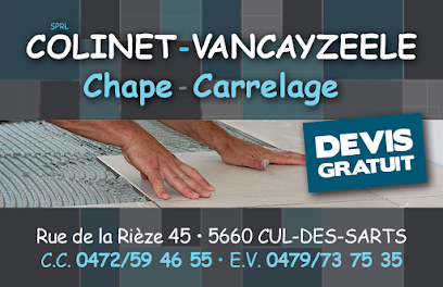 Colinet-Vancayzeele - Chape et Carrelage