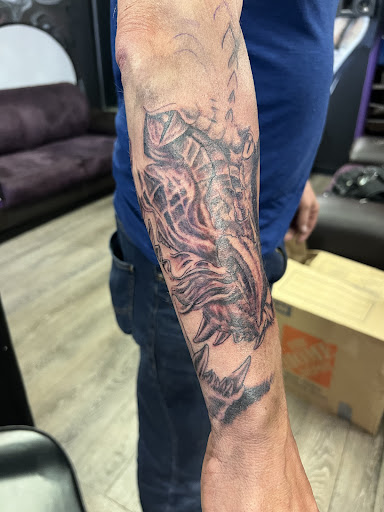 Explore llama tattoo ideas, creative tattoo ideas in Las Vegas, available at Work of Art Tattoo and Piercing